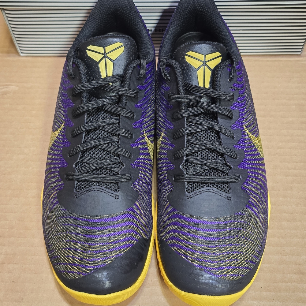 Nike Kobe Purple Black Yellow Low-Top Basketball Shoes - Picture 3 of 7